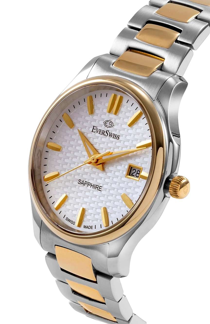 EverSwiss Gents Steel And Yellow Gold Stainless Steel watch