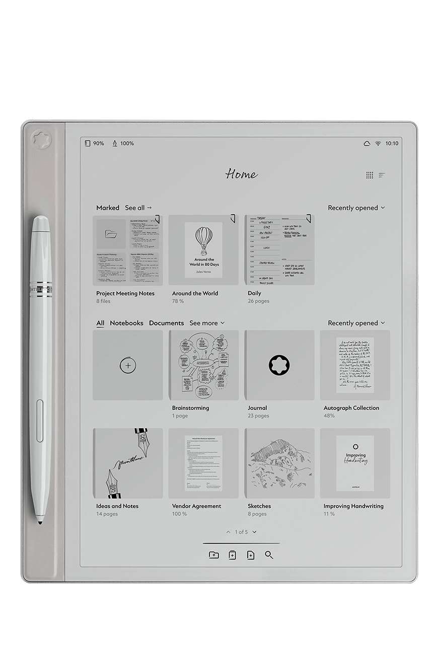 Montblanc Digital Paper Cool Grey color