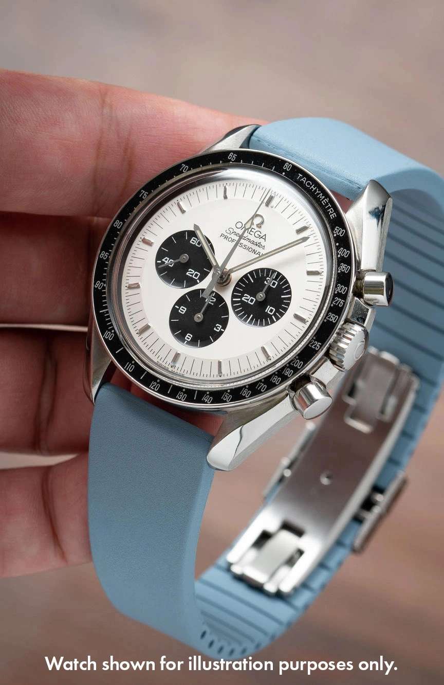 Delugs Rubber - Baby Blue Pilot Rubber CTS Strap