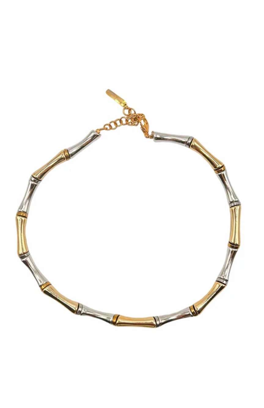 Colette Market Bamboo star two tone necklace