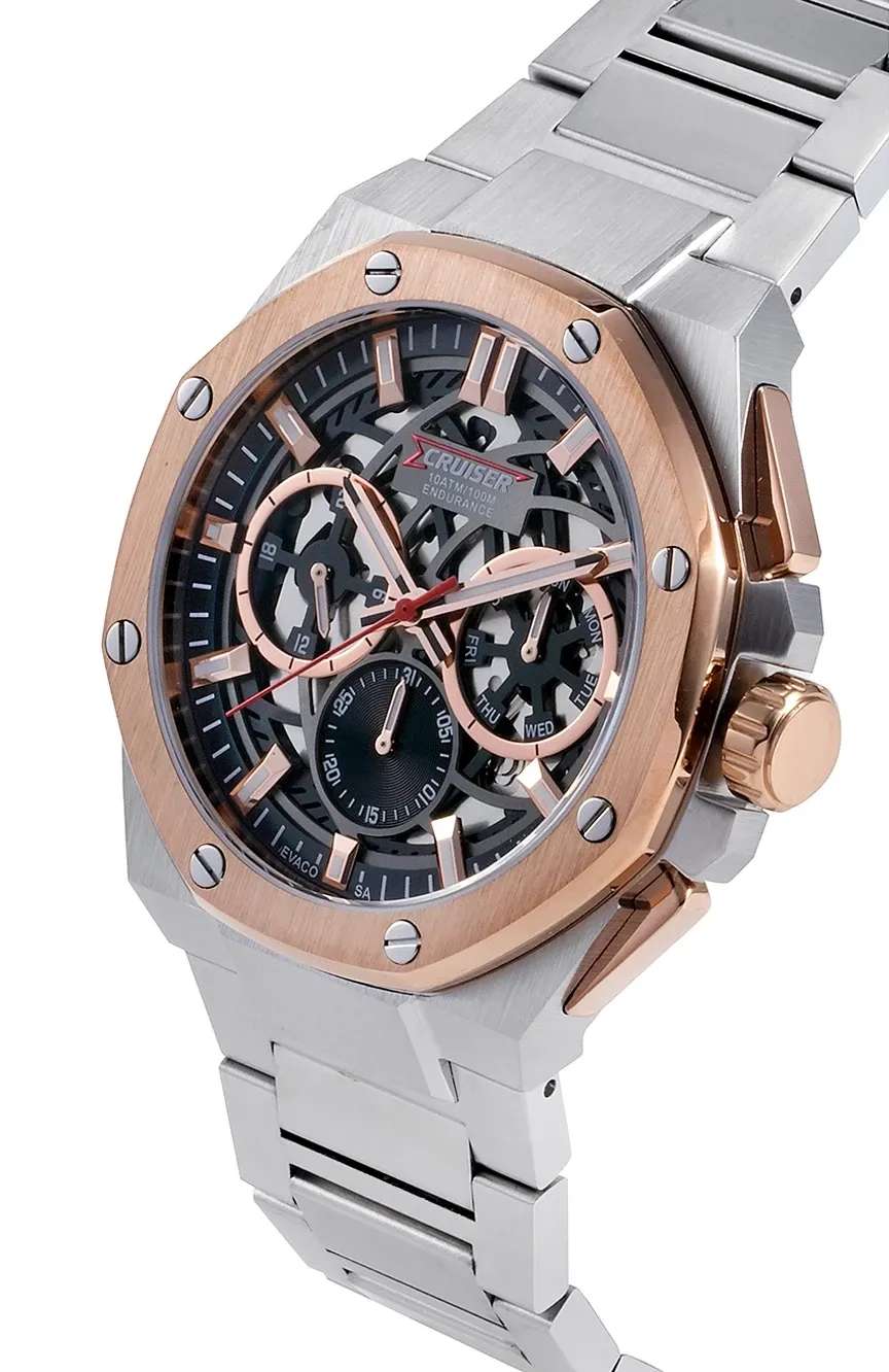 Cruiser Gents Silver Stainless Steel watch