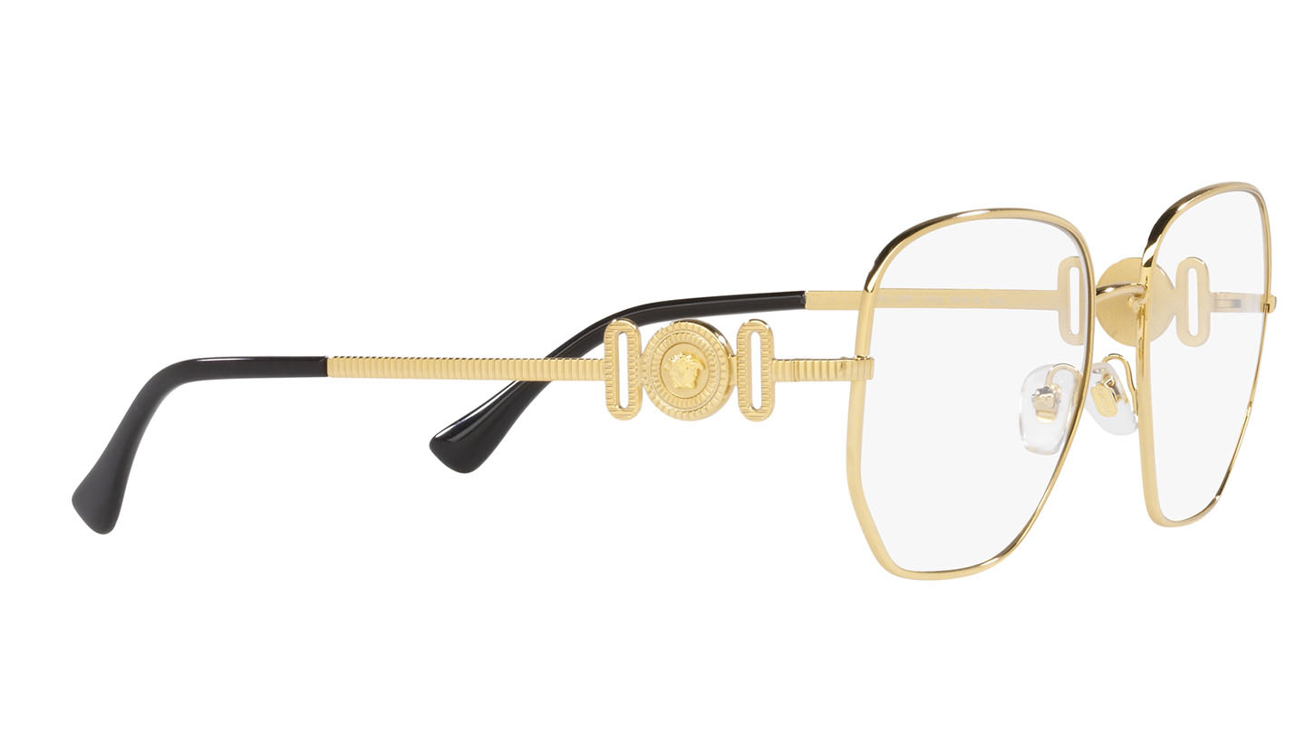 Versace eyeglasses best sale gold frame women's