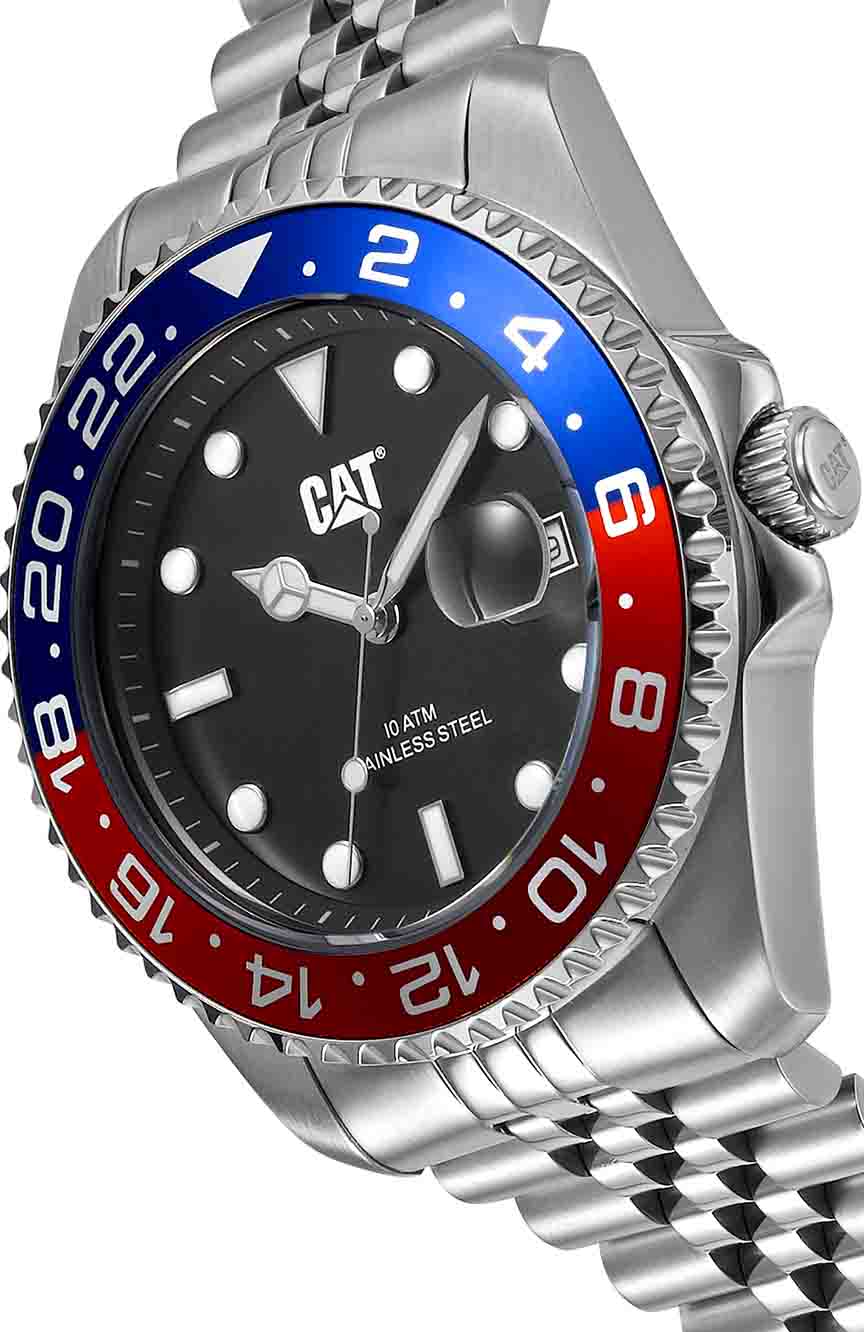 Cat Men Quartz Stainless Steel Watch | RivoliShop.com 