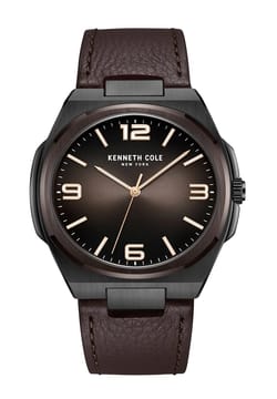 Kenneth Cole Kenneth Cole Mens Fashion Leather Quartz Watch KCWGA0015203
