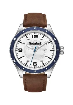 Timberland ساعة كوارتز بسوار جلد للرجال