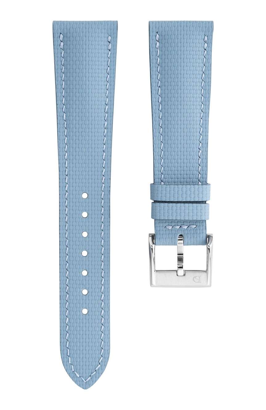 Delugs Leather - Baby Blue Sailcloth Signature Strap