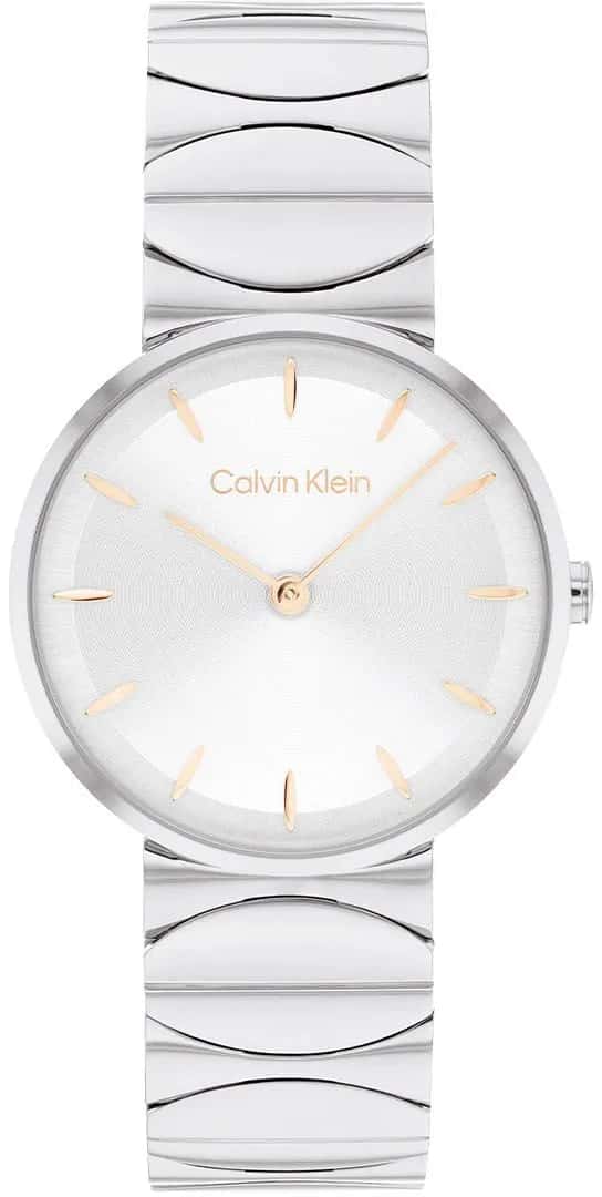 كلفن كلاين ساعة كلفن كلاين كوارتز ستانلس ستيل للنساء 25100042