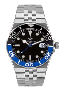 Continental Gents Silver Stainless Steel watch