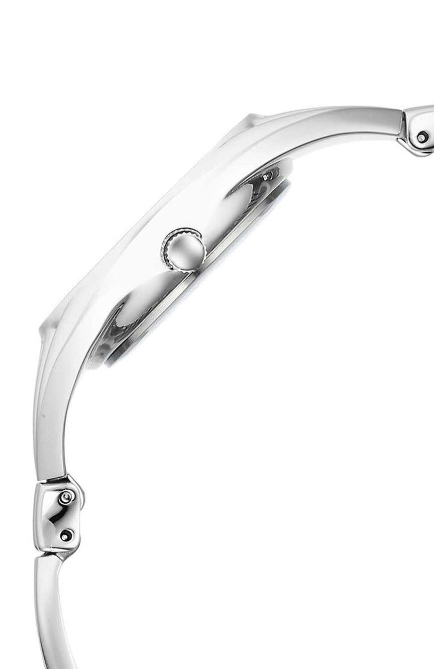 Titan Raga Memoirs Quartz Analog Silver Dial With Silver Metal Strap Watch For Women