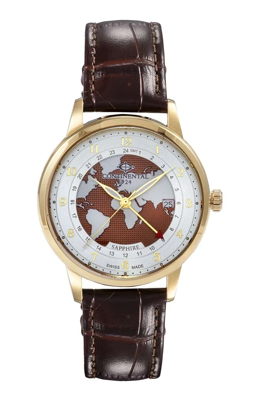 Continental Gents Brown Stainless Steel watch