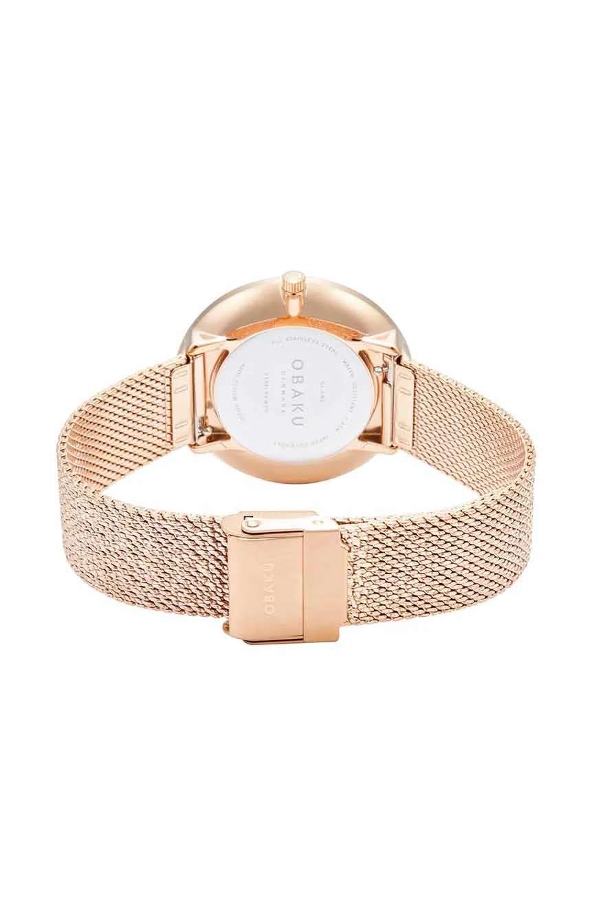 Obaku Women Quartz Stainless Steel Watch