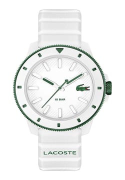 Lacoste Men .12.12 Scuba Round Silicone 43 mm