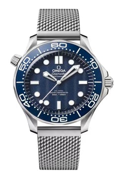 OMEGA SEAMASTER DIVER 300M CO-AXIAL MASTER CHRONOMETER 42MM - JAMES BOND 60TH ANNIVERSARY