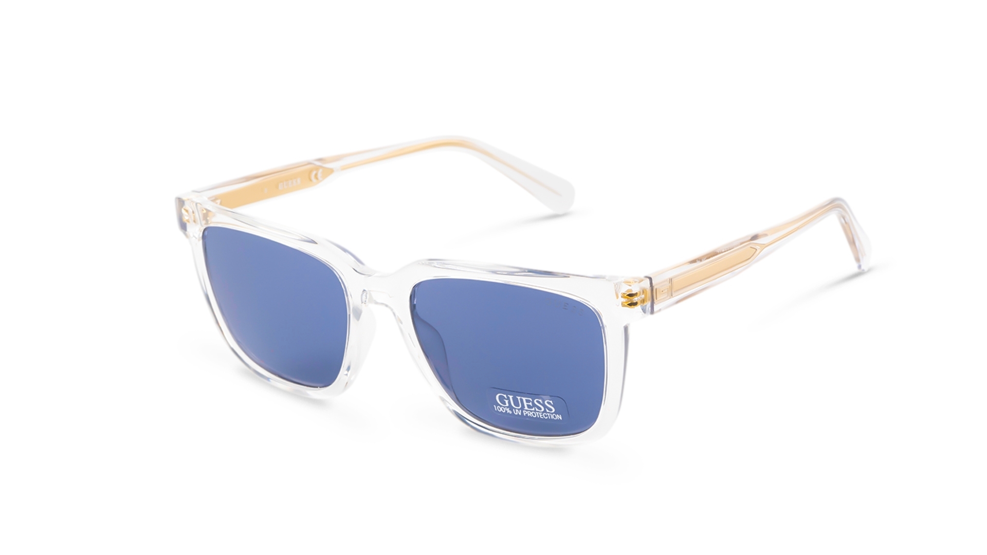 Guess Men Square Dark Havana Sunglass RivoliShop