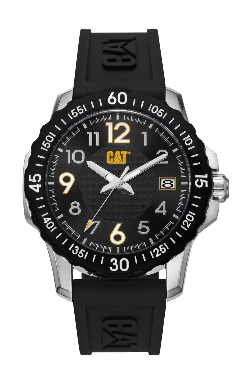 Cat Men Quartz Silicone Watch