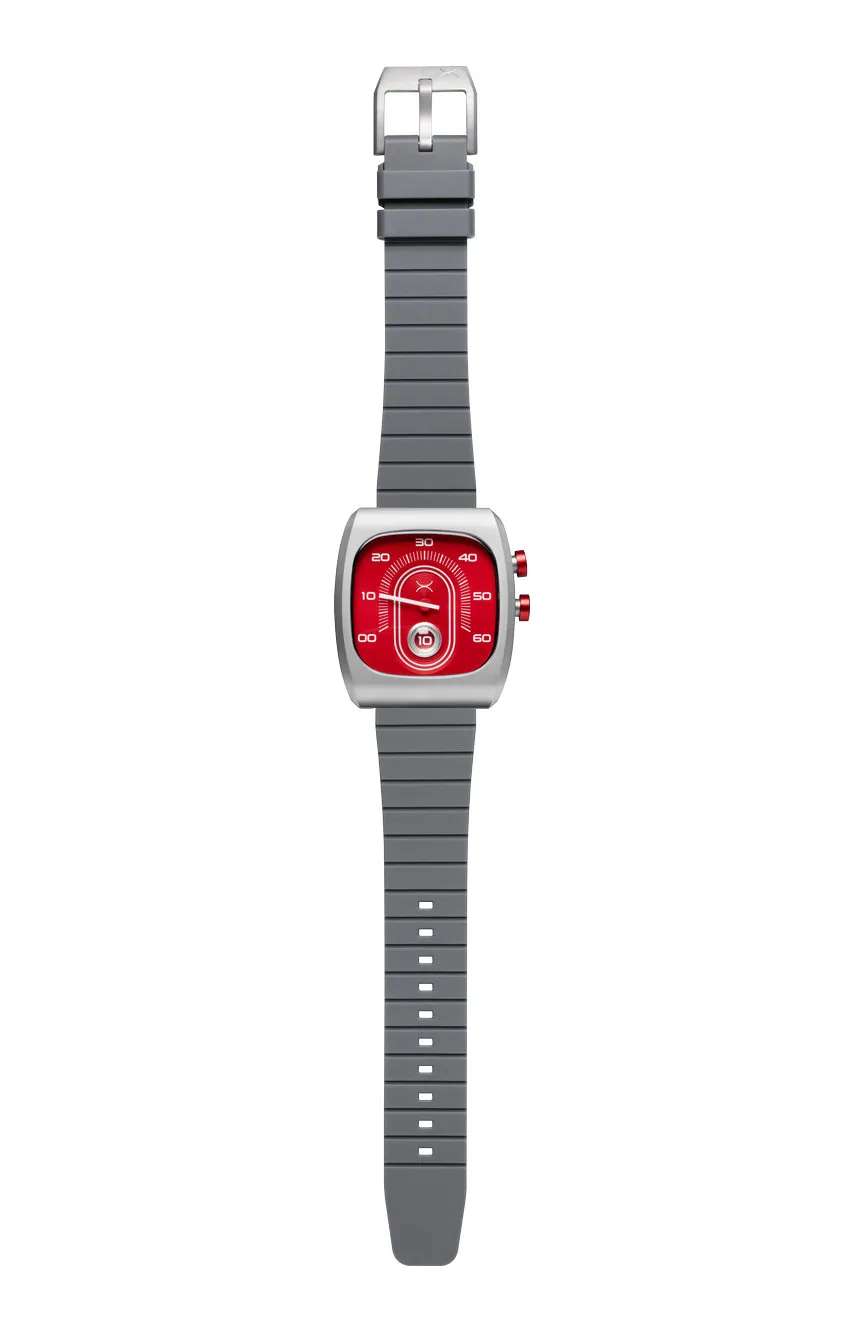 Xeric Retroscope Jump Hour Red