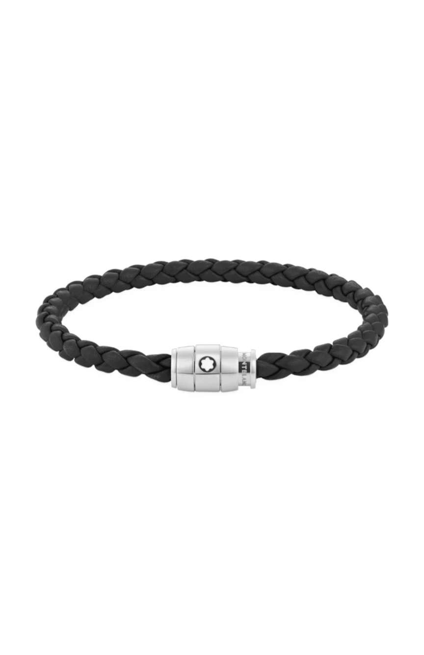 Montblanc 3 Rings Bracelet in Soft Leather