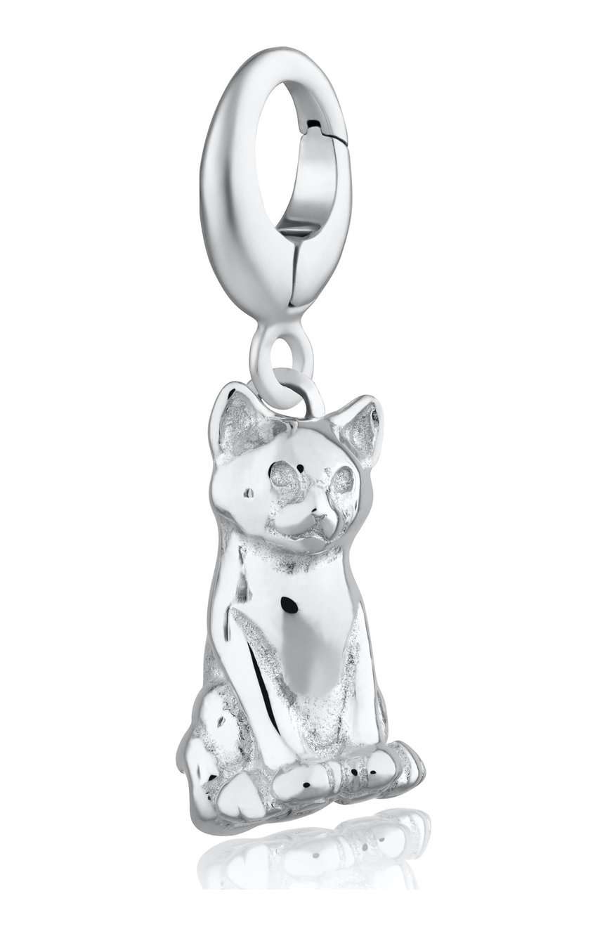 ليلي تشارمد Silver Cat Charm