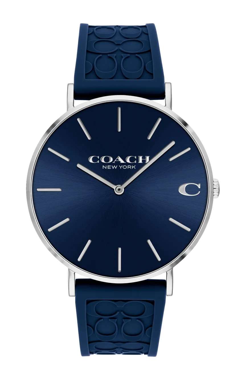 Coach MENS QUARTZ SILICONE WATCH - 14602634 | RivoliShop.com display picture 1