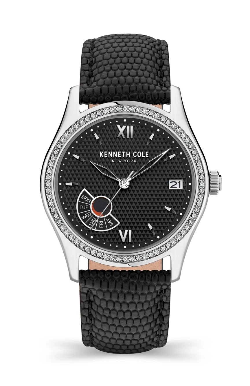 

Kenneth Cole | Kenneth Cole Womens Fashion Leather Quartz Watch KCWLB2123901