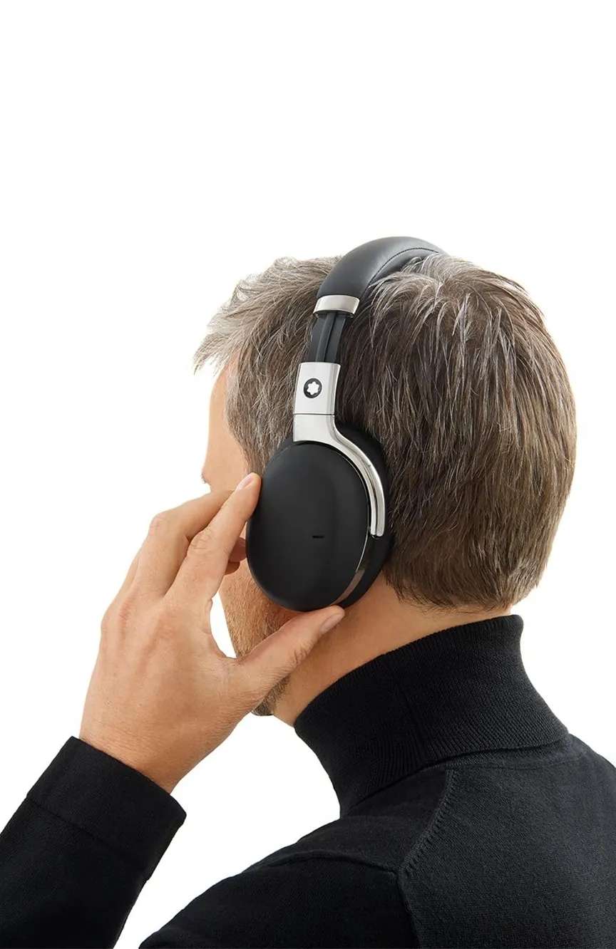 Montblanc Montblanc MB 01 Over-Ear Headphones Black | RivoliShop.com