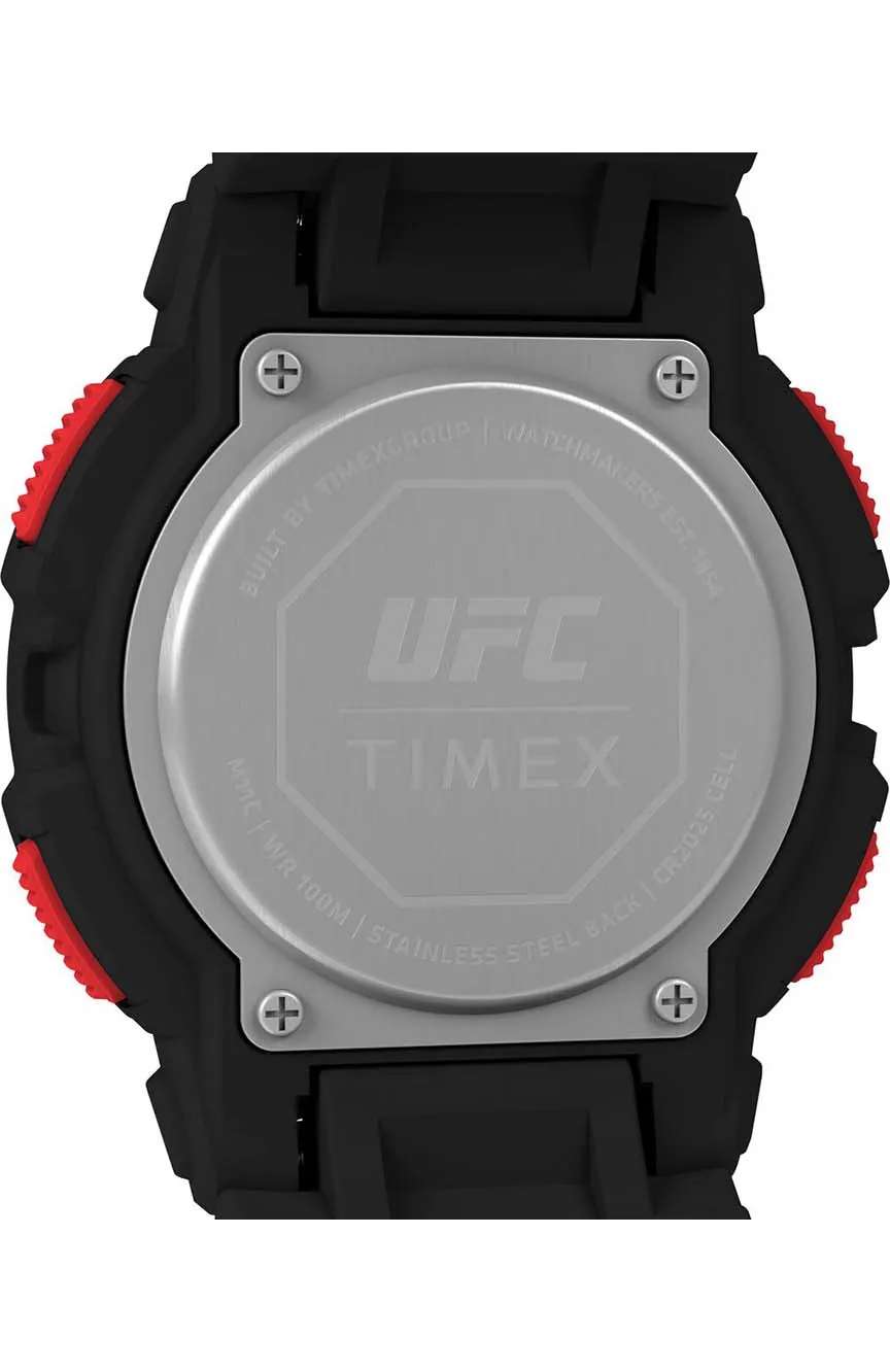Timex UFC Rumble 50mm PU Strap Watch