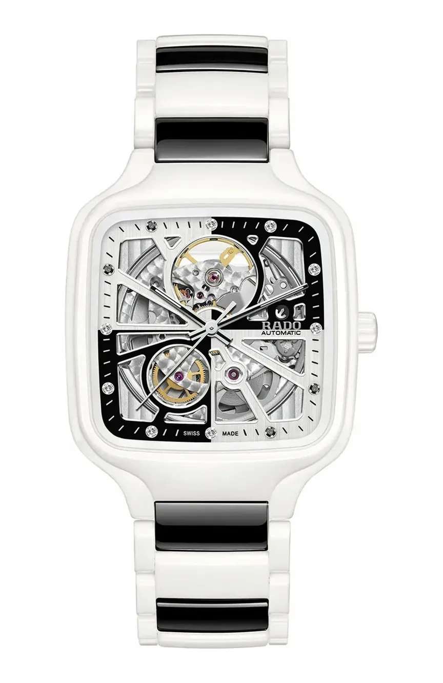 رادو ترو سكوير أوتوماتيك أوبن هارت دايموند ليميتد إديشن