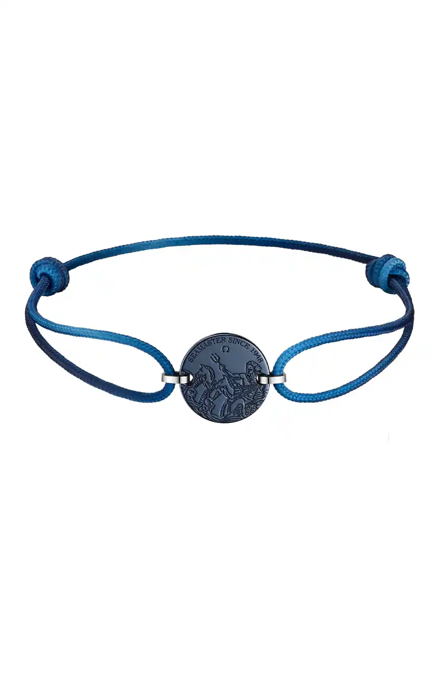 OMEGA BRACELET CORD STAINLESS STEEL | RivoliShop.com