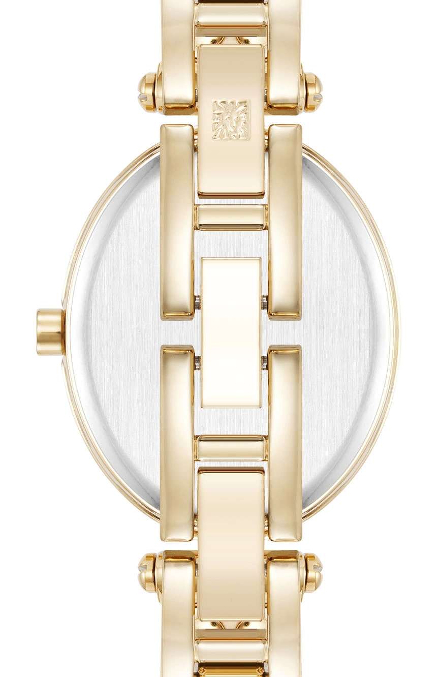 آن كلاين ساعة أنالوج بسوار ستانلس إستيل من آن كلاين للنساء