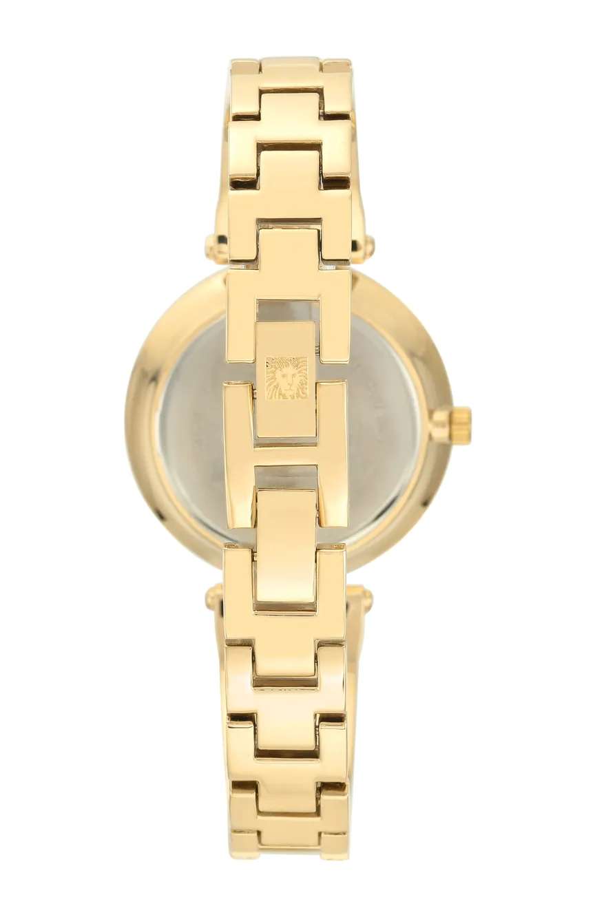 آن كلاين ساعة انالوج بسوار معدني للنساء