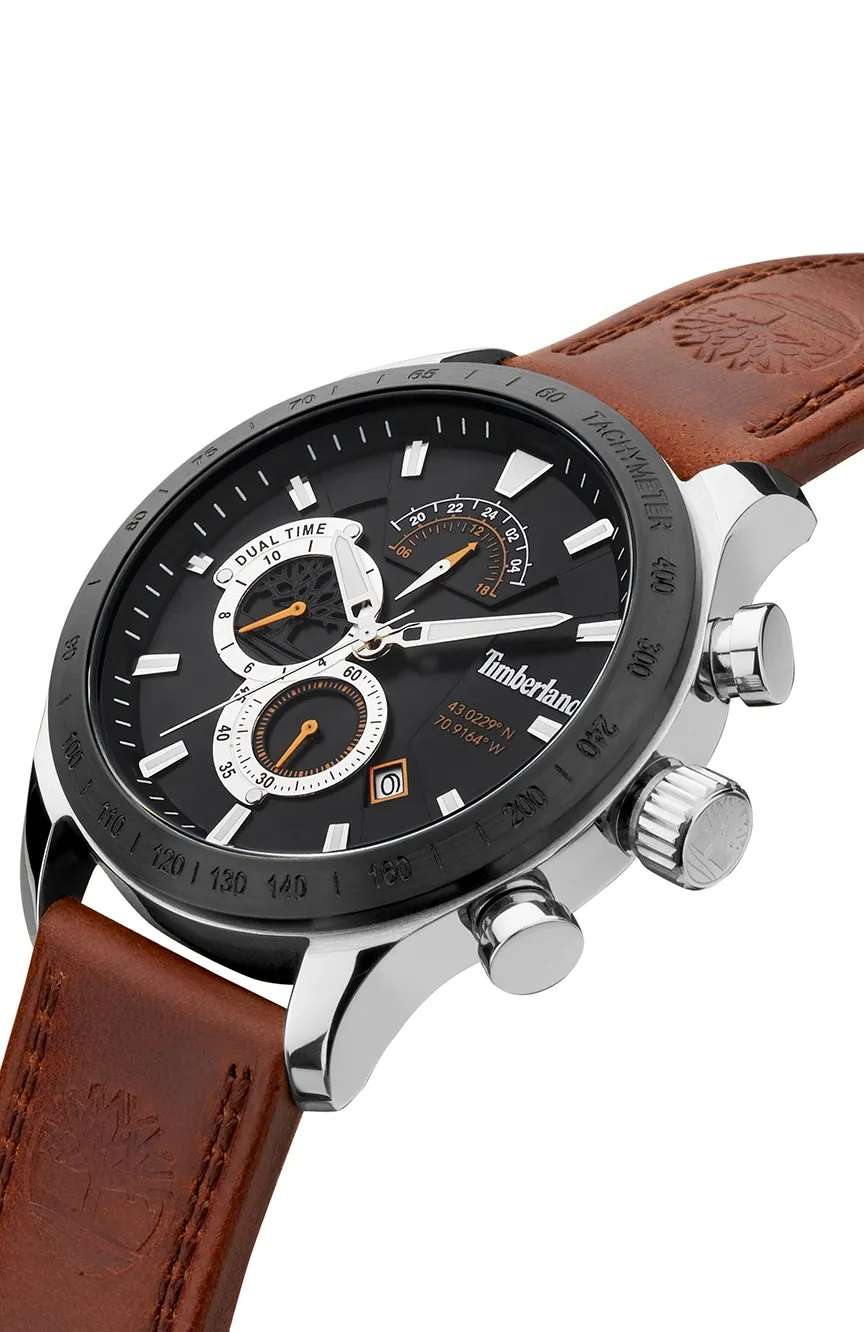 Timberland Men's Leather Quartz