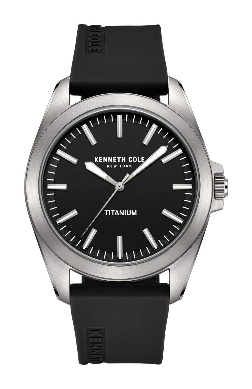 

Kenneth Cole | Kenneth Cole Mens Fashion Silicone Quartz Watch KCWGM2238803