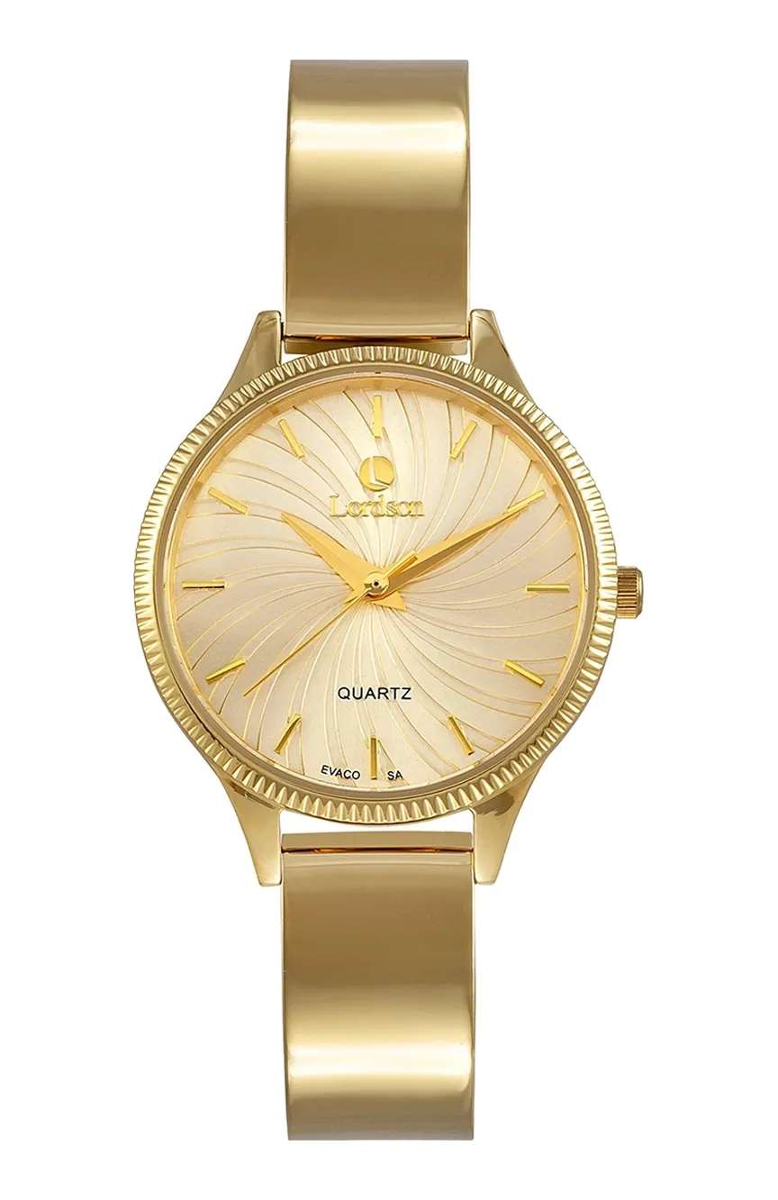 Lordson Ladies Gold Stainless Steel watch