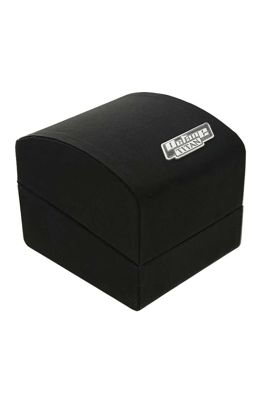 Titan Octane Quartz Chronograph White Dial Stainless Steel Strap Watch for Men