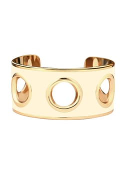 Bangle-Up Eyelet cuff Bracelet