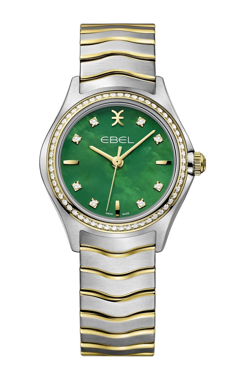 Ebel Womens Wave Quartz 18K Yellow Gold Watch undefined