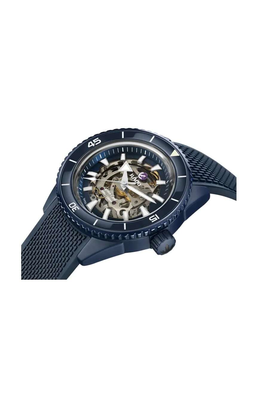 Rado Men's Captain Cook High Tech Ceramic Skeleton