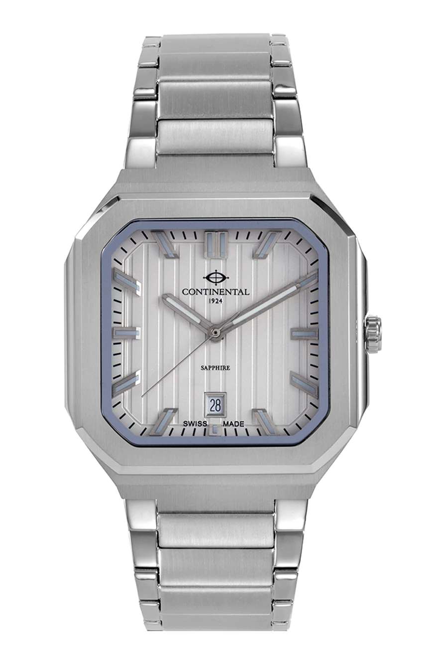 Continental Gents Silver Stainless Steel watch