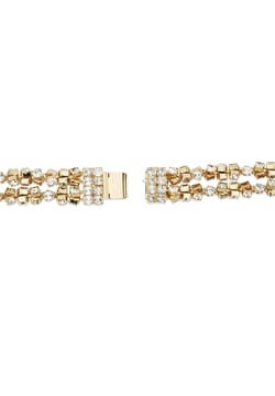 Gas Bijoux Twisted Strass Bracelet