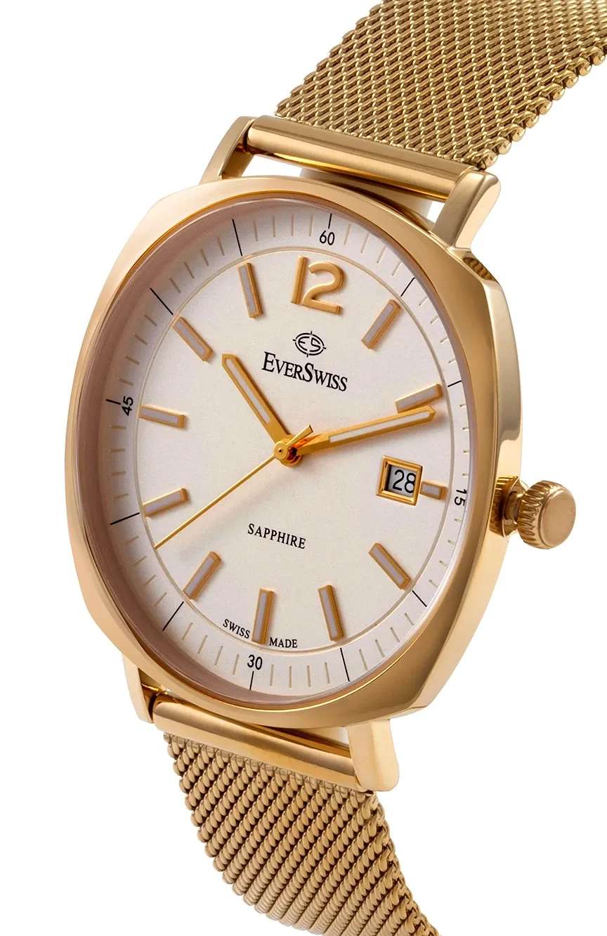 EverSwiss Gents Gold Stainless Steel watch