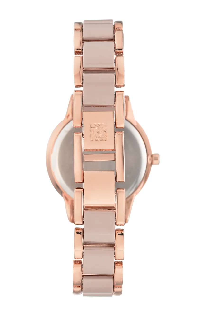 آن كلاين ساعة يد نسائية بسوار سيراميكي