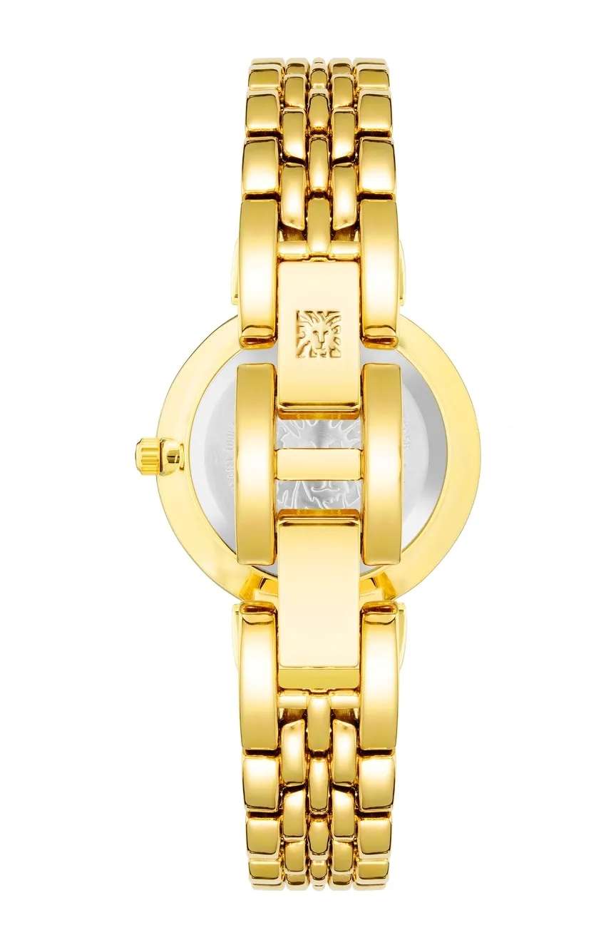 آن كلاين ساعة يد نسائية بسوار معدني