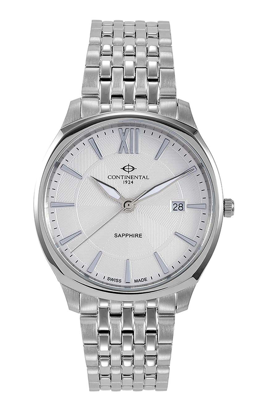 Continental Gents Silver Stainless Steel watch