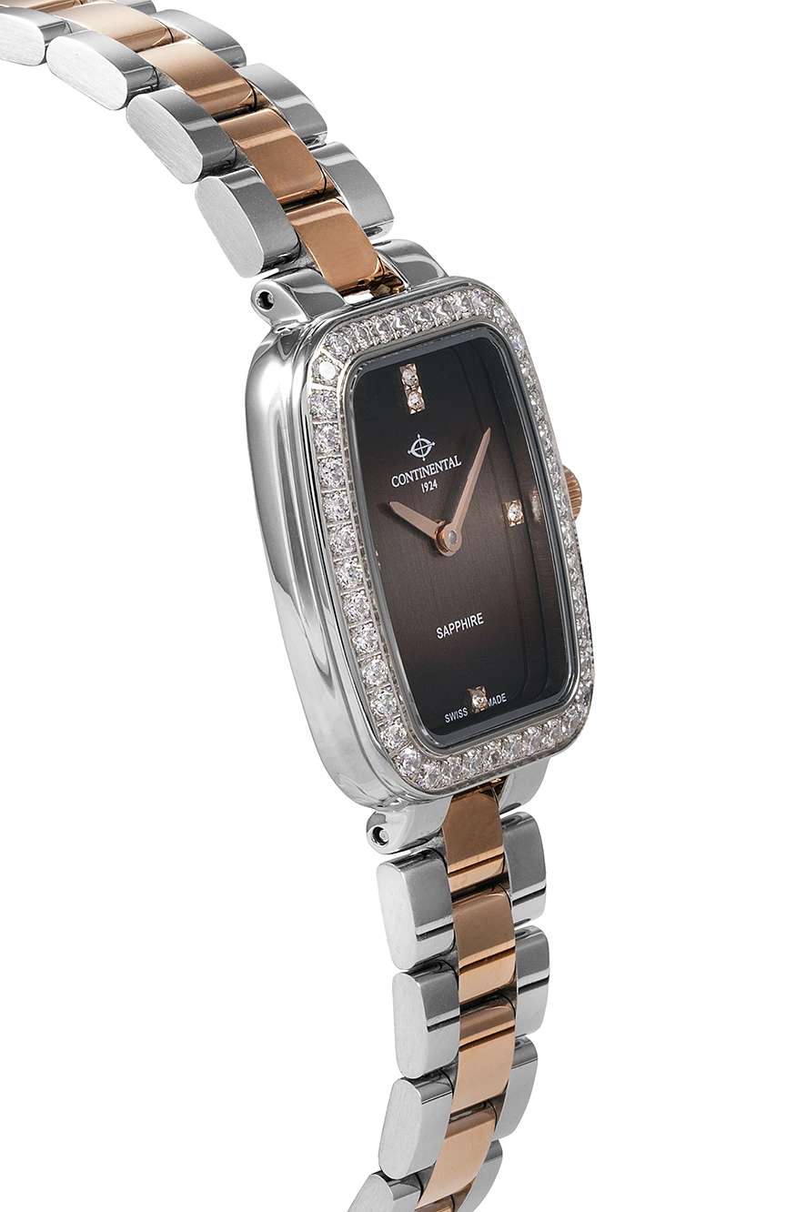 Continental Ladies Silver Rose Gold Stainless Steel watch