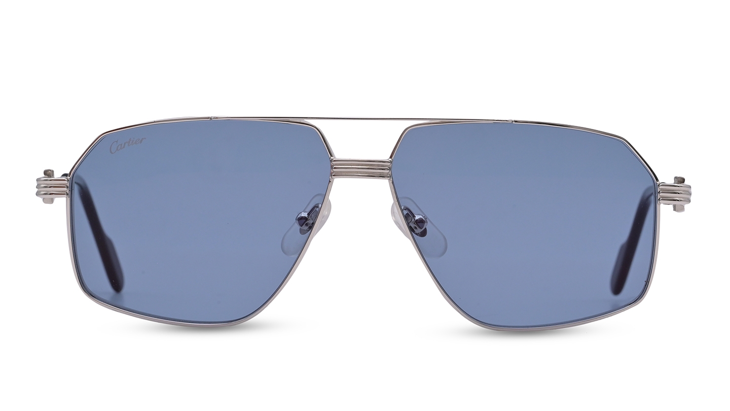 Men Pilot Silver Sunglass