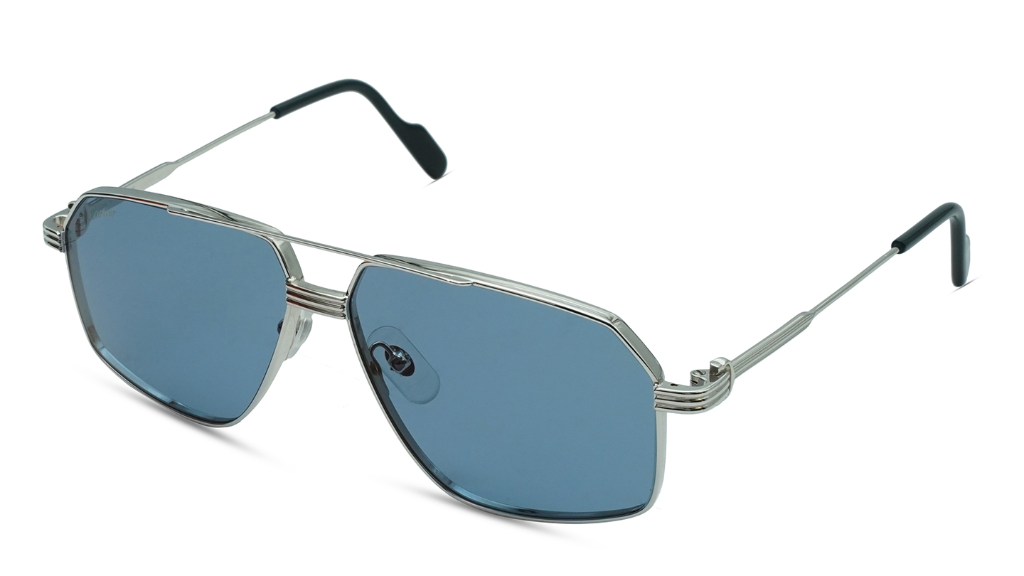 Men Pilot Silver Sunglass