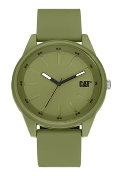 Cat Men's Quartz Silicone Watch