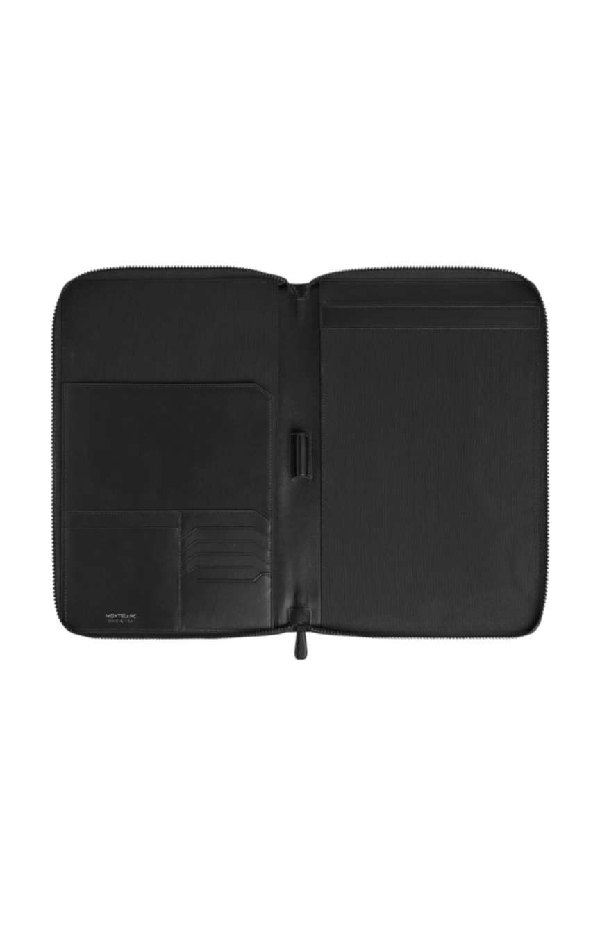 Montblanc Medium Notebook Holder with zip in Extreme Leather