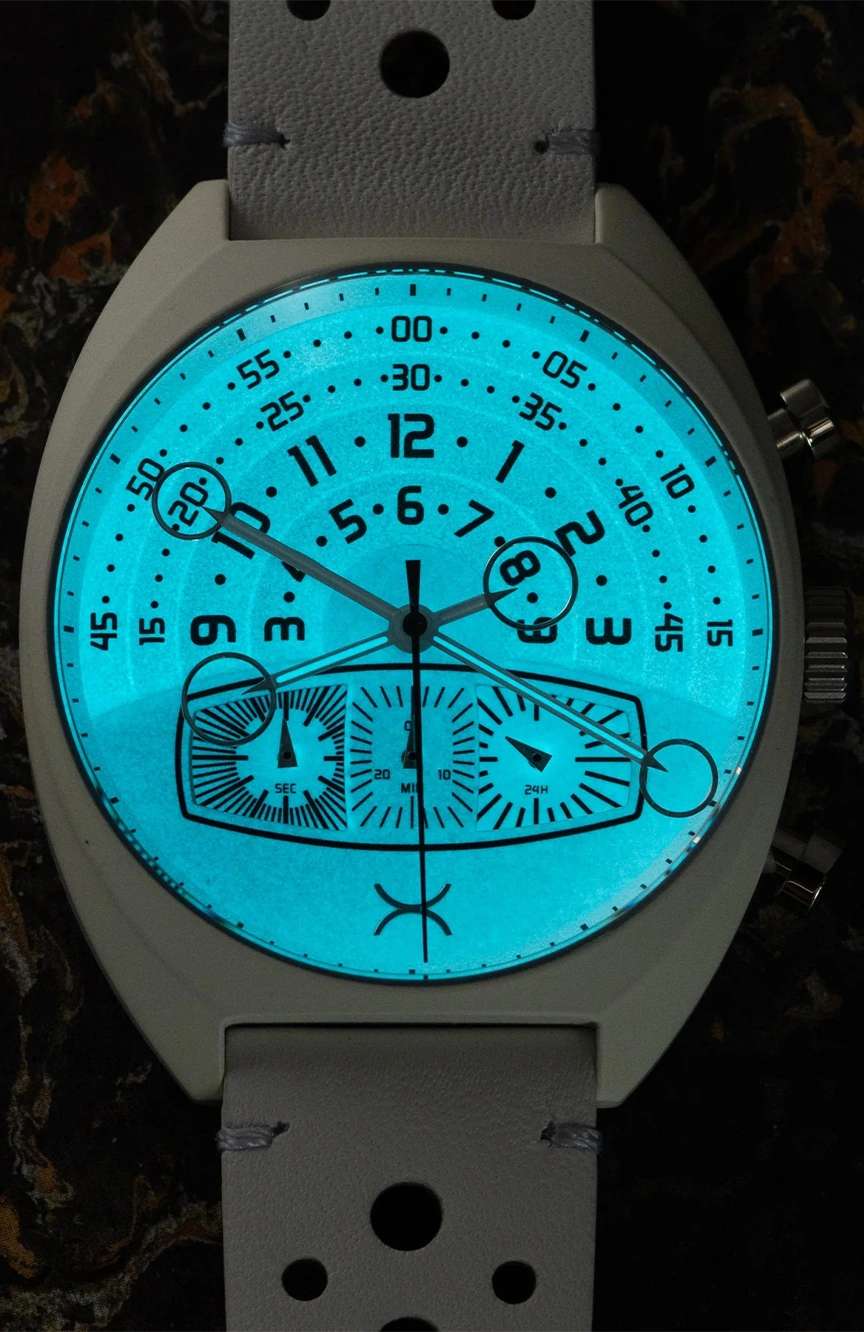 زيريك Halograph III Chrono Whiteout