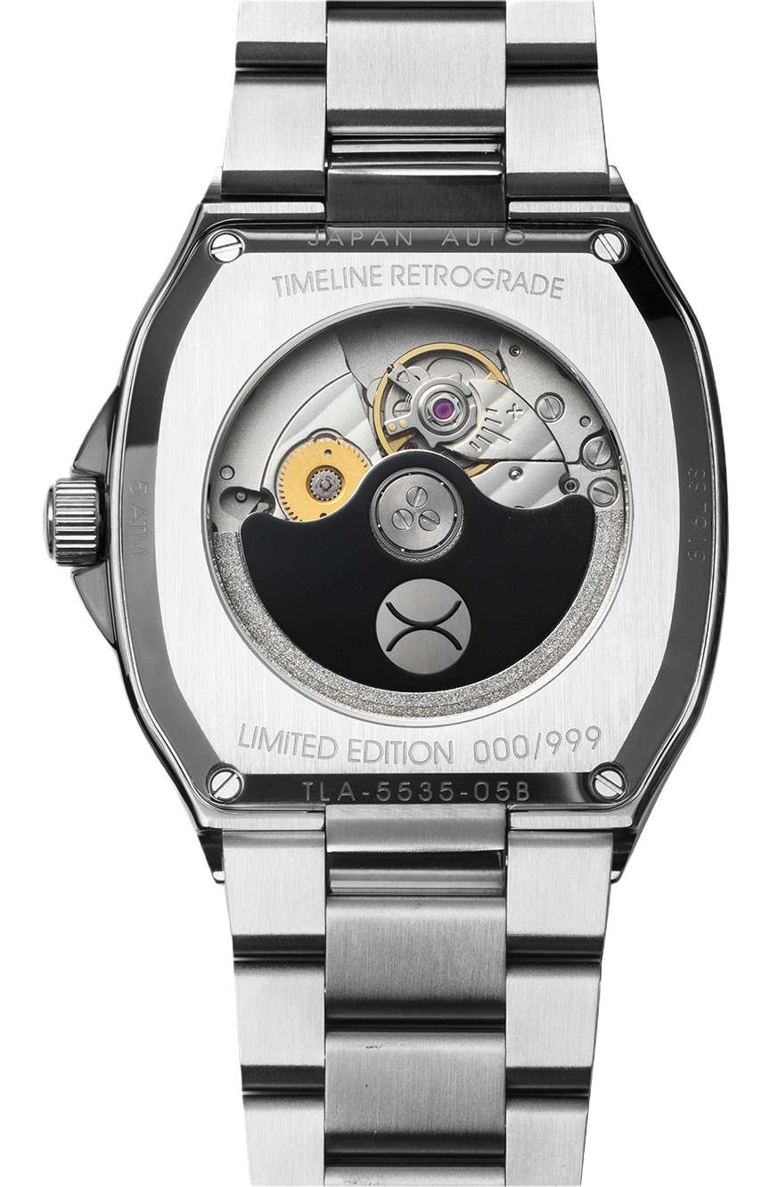 Xeric Timeline Retrograde Automatic Blue